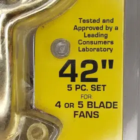 29442 FANTEC Ceiling Fan Blade Arms Screws Bright Set #2