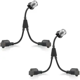 FEEKOON-CONVERT-0097 FEEKOON Light Socket Plug Adapter Bulb