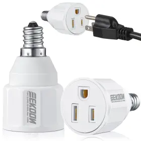 FEEKOON-CONVERTER-0118 FEEKOON Prong Light Bulb Socket Outlet
