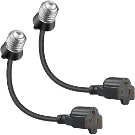 FEEKOON-GARAGE-0087 FEEKOON Outlet Light Socket Adapter Bulbs