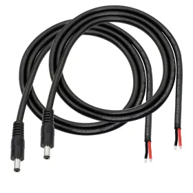 445047358371 FENGQLONG Power Pigtails Cable Male Plug Wire