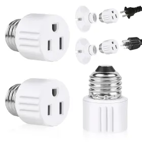 313108158178 FINELUX LIGHTING CO Outlet Light Socket Adapter