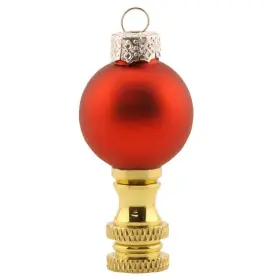 SA99 FINIAL SHOWCASE Glass Christmas Ornament