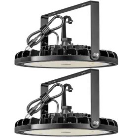 Flakeeper B0bf22xg9c Led High Bay Light 150w 22500 Lm Us Plug 5ft Cable 150lm/w 5000k