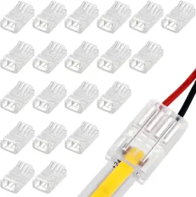 705353687761 FLUTESAN Cob Led Strip Wire Connector Waterproof