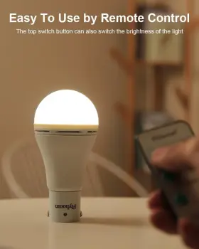 FLH60-USB2 FLYHOOM Usb Rechargeable Light Bulbs Remote Timer #3