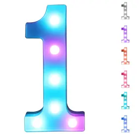 B08LKRBCT2 FOAKY Led Marquee Light Remote Control Battery