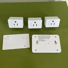 C-10785US FOSMON Wireless Outlet Plug Braille Wall Switches #2