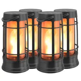 B0D4PKWHLT FOXFLAME Solar Lantern Flickering