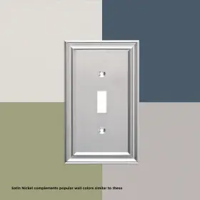 W35066-SN-C FRANKLIN BRASS Classic Beaded Triple Toggle Wall #2