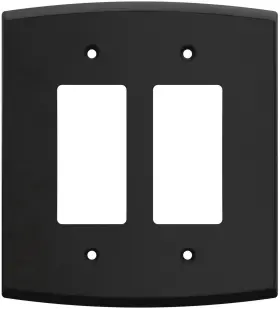 W35898K-FB-CP FRANKLIN BRASS Double Rocker Switch Outlet