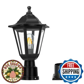 B09BPWF63J FUDESY Post Light Exterior Lamp Fixture Pier Mount
