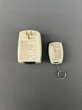 RF100 GE Rf Wireless Outlet Receiver Key Chain Transmitter #2