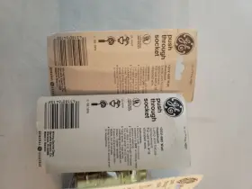 GE5610-41D GE Lamp Sockets Push Watts #3