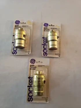 GE5610-41D GE Lamp Sockets Push Watts