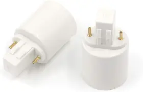 ZY0820356 GEESATIS Light Socket Adapter Converters Lamp Pin #2