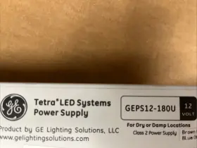 GEPS12-180U GENERAL ELECTRIC Ge Tetra Led Power Supply #3