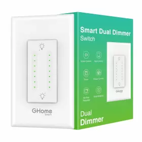 652401562917 GHOME SMART Dual Dimmer Switch Space Control Lig
