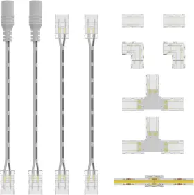 G-COBC-8MM-SET GINGSOW Cob Led Strip Light Connectors Gapless