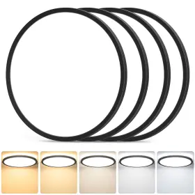 B0F7X65S6X GOBRIGHT Led Flush Mount Ceiling Light Fixture