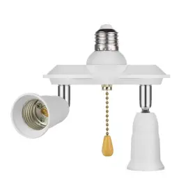 681013956654 GOOZEGG Chain Light Socket Adapter Dual Splitter
