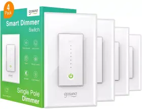 SW2-4 GOSUND Smart Dimmer Switch Wifi Light Alexa Google