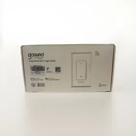 SW6-4 GOSUND Pack Smart Light Switch Wall Mount Alexa Google