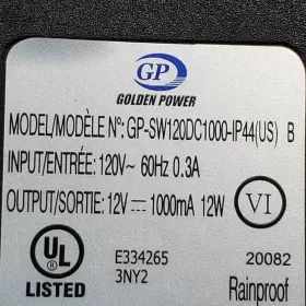 20082 GP Golden Power Unit Rainproof #3