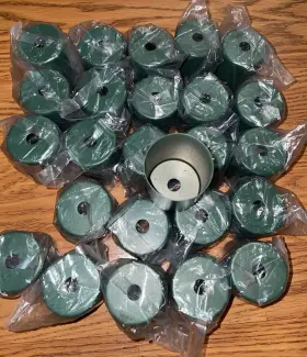 743151668605 LAMP Socket Cup Flat Base Holder Cover #2