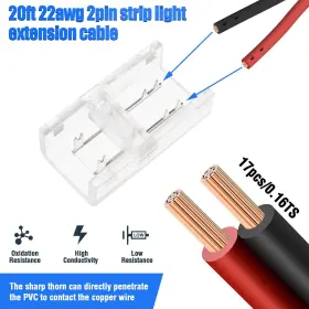 711620036279 GXILEE Pin Led Strip Connector Track Lighting #2