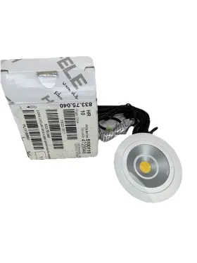 H Fele 833.72.040 Hafele Led 12v 1.5w Silver Spotlight Warm White Loox