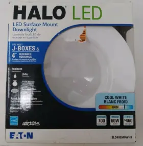 SLD405940WHR HALO Led Mount Downlight Watts Cri
