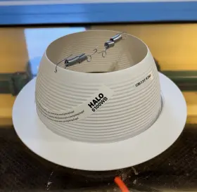 6100WB HALO Set Baffle Recessed Recess Light Trims