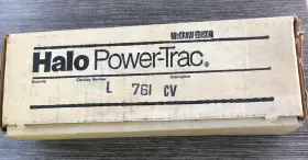 L761-CV HALO Box Power Trac Light Flatback Cylinder Baffle
