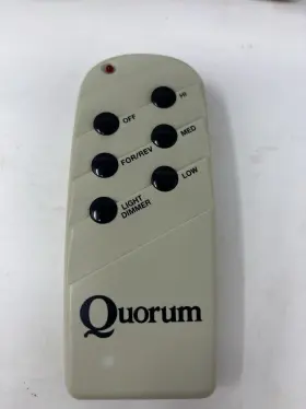 UC-7040 HALSEY Quorum Remote Control Concord Dimmer Ceiling