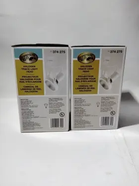 008938293402 HAMPTON BAY Track Light Head Duel Arm Gimbal #2