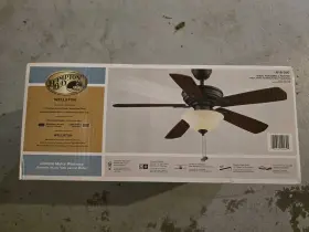 619-030 HAMPTON BAY Wellston Ceiling Fan Oil