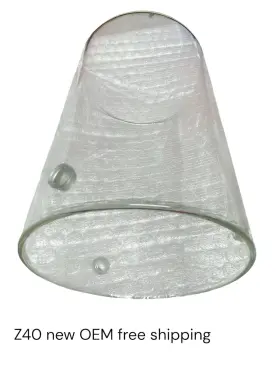 1005533801 HAMPTON BAY Glass Shade Regan Espresso Light