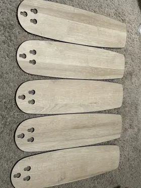 1008626319 HAMPTON BAY Fan Blades Replacment Rockport