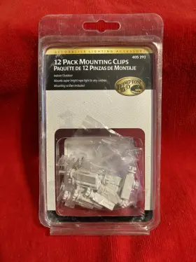 405-292 HAMPTON BAY Rope Light Mounting Clips Led Lighting