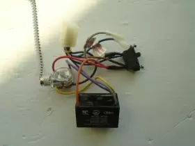 52ANTHL HAMPTON BAY Ceiling Fan Wiring Harness Switches Cap