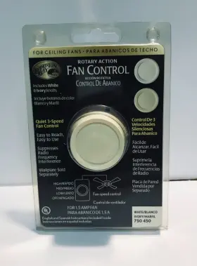 750450 HAMPTON BAY Rotary Action Fan Control Knobs