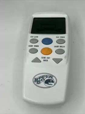 838-956 HAMPTON BAY Thermostatic Ceiling Fan Light Remote #2