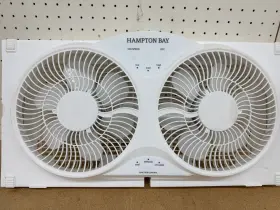 BFC-9BR HAMPTON BAY Digital Window Fan Legs Remote BFC-9BR HAMPTON BAY Digital Window Fan Legs Remote