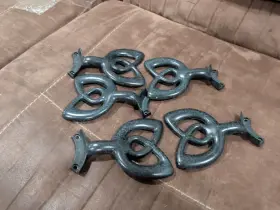 CEI-531-940-00 HAMPTON BAY Ceiling Fan Blade Arms Tulip Stone