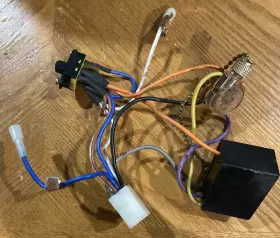 MV52-WH HAMPTON BAY Ceiling Fan Wiring Harness Switches Cap