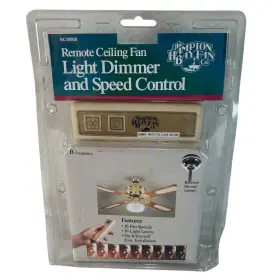 RC1000B HAMPTON BAY Remote Control Ceiling Fan Light Dimmer