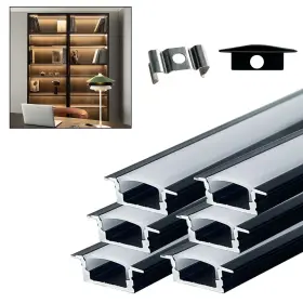 HR2507 HAMRVL Led Channel Recessed Recess Diffuser