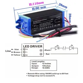 884399240403 HANNAHONG Led Transformers Driver #3
