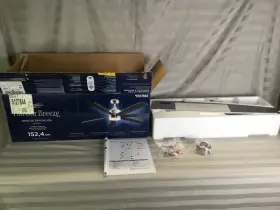 080629168251 HARBOR BREEZE Cogdell Ceiling Fan Shade